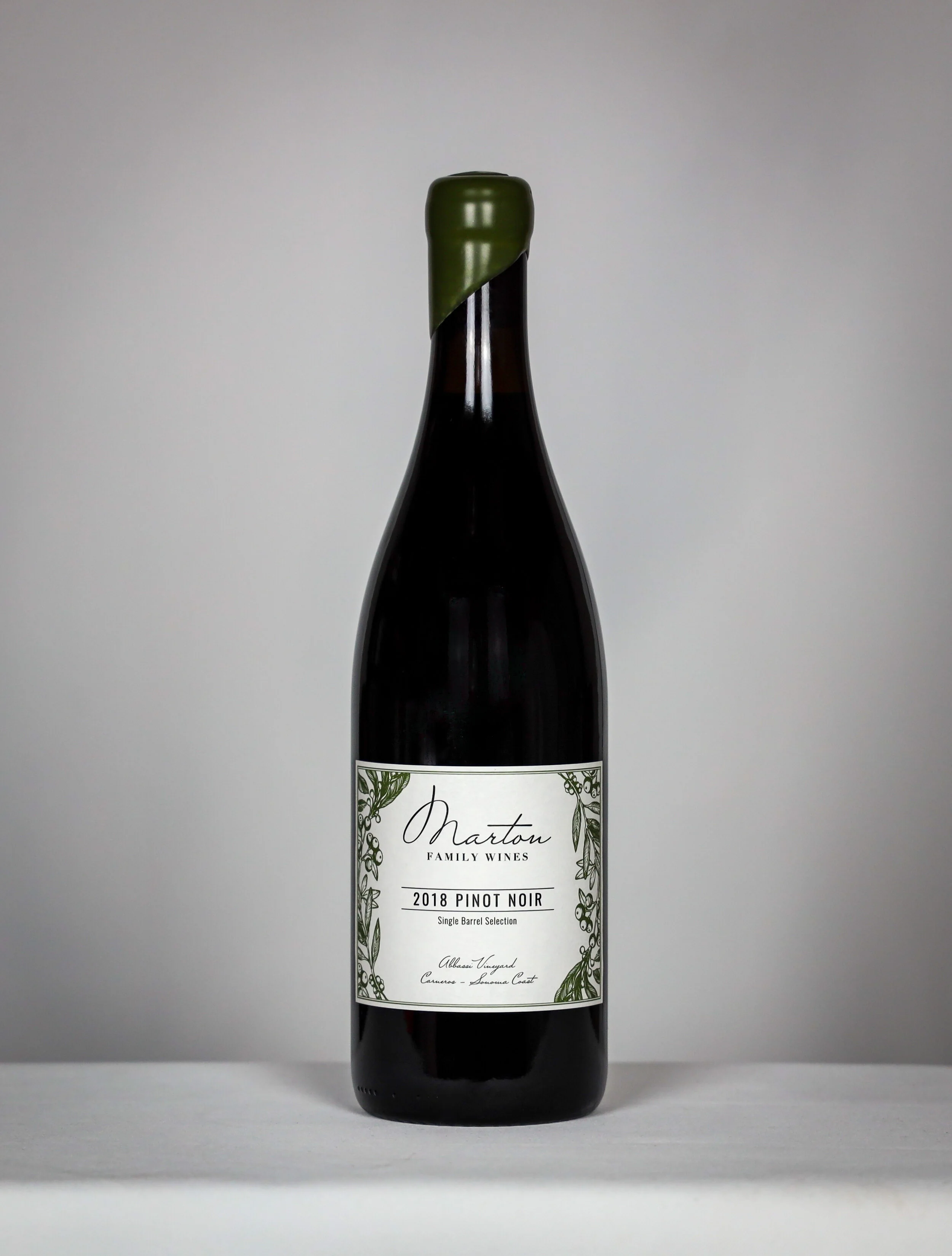 2018 Pinot Noir — Marton Wines